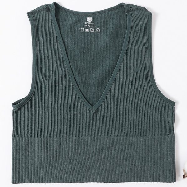⁦Chic Sexy Camisole Women Tank Crop Top Female Vest⁩ - الصورة ⁦5⁩
