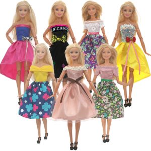 30cm Doll Clothes Dress Accessories Clothing Casual Skirt Girl Toys