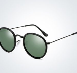 Retro round frame ladies sunglasses