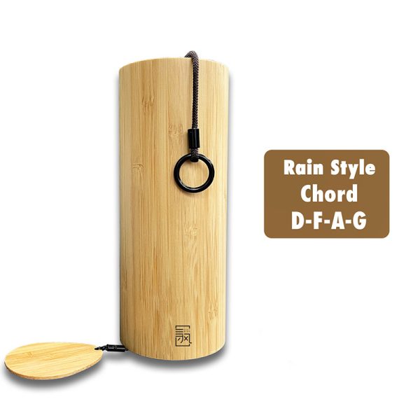 ⁦Outdoor Garden Home Decor Meditation Relax Bamboo Wood Wind Chimes⁩ - الصورة ⁦5⁩