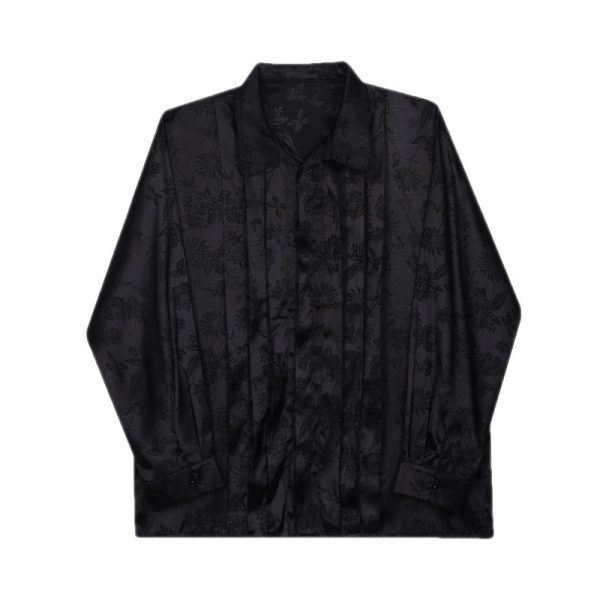 ⁦Men's And Women's Long-sleeved Shirts Fashionable Tops⁩ - الصورة ⁦2⁩