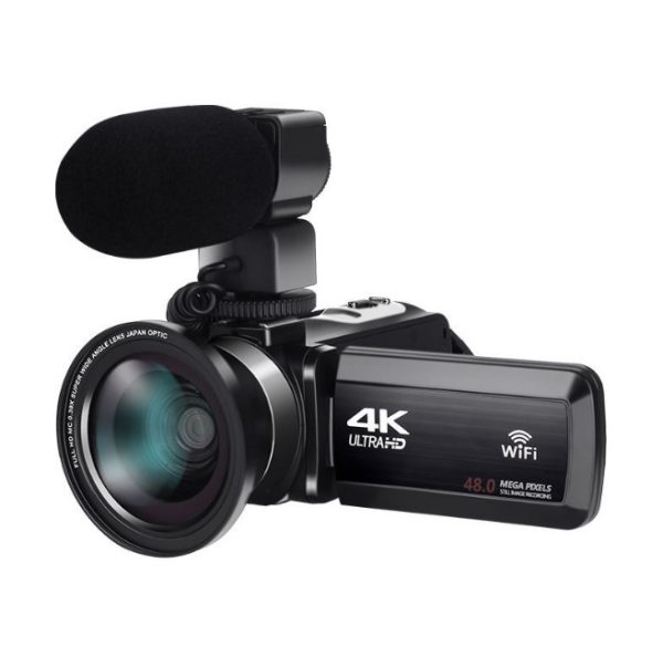 ⁦3.0 inch touch screen 4K video camera digital camera with wifi remote control⁩ - الصورة ⁦3⁩