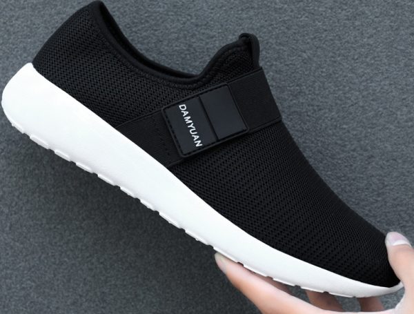 ⁦Breathable one pedal lazy running shoes men⁩ - الصورة ⁦3⁩