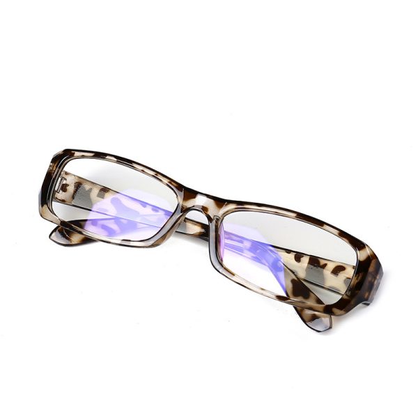 ⁦Anti-blue Light Fashion Computer Glasses Without Degree Male Flat Light Mirror Female⁩ - الصورة ⁦3⁩
