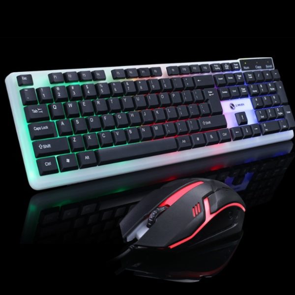 ⁦Backlit keyboard and mouse⁩ - الصورة ⁦7⁩