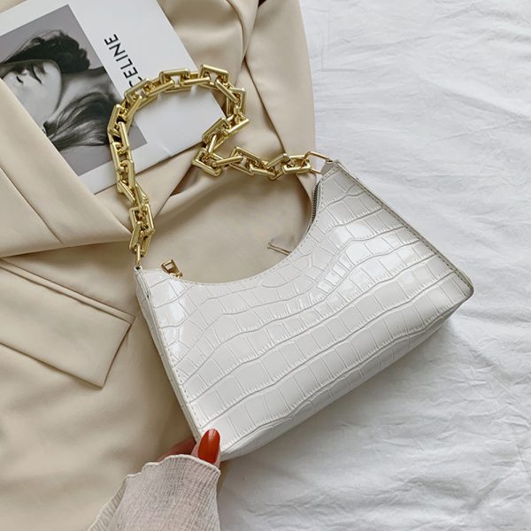 ⁦Fashion Acrylic Chain Underarm Bag⁩ - الصورة ⁦9⁩