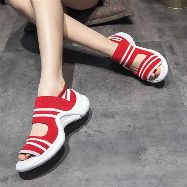 ⁦Women's casual bottomed sandals⁩ - الصورة ⁦6⁩
