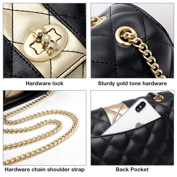 ⁦Diamond chain bag⁩ - الصورة ⁦2⁩