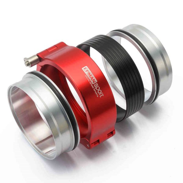 ⁦Car Accessories Modified V-Clamp With Flange Diameter 2.5 Inch Hose Clamp Turbine Exhaust Pipe⁩ - الصورة ⁦9⁩
