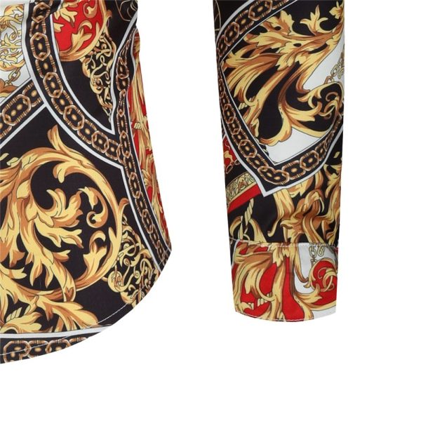 ⁦Men's Shirts Men's 3D Digital Printing Shirts⁩ - الصورة ⁦4⁩