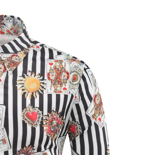 ⁦Men's Shirts Men's 3D Digital Printing Shirts⁩ - الصورة ⁦7⁩