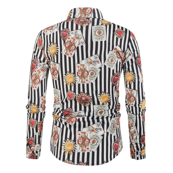 ⁦Men's Shirts Men's 3D Digital Printing Shirts⁩ - الصورة ⁦6⁩