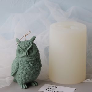Big Owl Decoration Silicone Mold Home Decoration Decoration