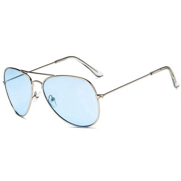 ⁦Sunglasses Metal Ocean Film Sunglasses Night Vision Glasses Yellow Transparent Toad Glasses⁩ - الصورة ⁦3⁩