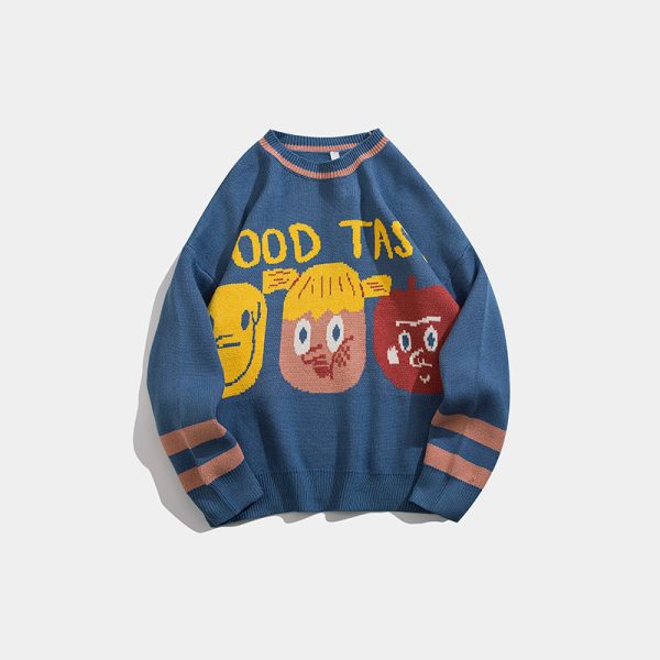 ⁦Lazy Wind Cartoon Sweater Women Wearing Student Jackets For Autumn And Winter⁩ - الصورة ⁦3⁩