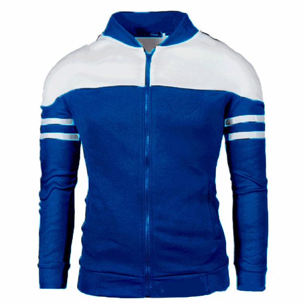 ⁦Casual Zipper Hooded Jackets⁩ - الصورة ⁦4⁩