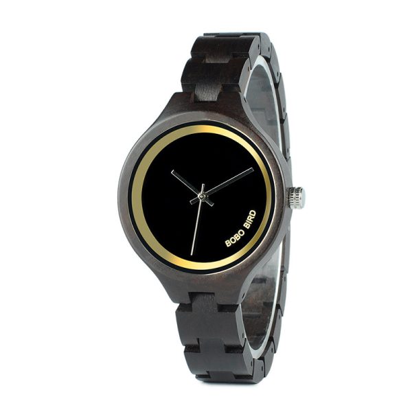 ⁦Wooden Watches Men's Business Casual Wooden Watches⁩ - الصورة ⁦3⁩