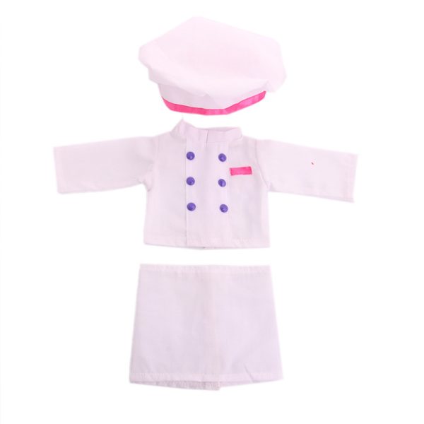 ⁦Doll Clothes Americangirl Accessories Chef Clothes⁩ - الصورة ⁦5⁩