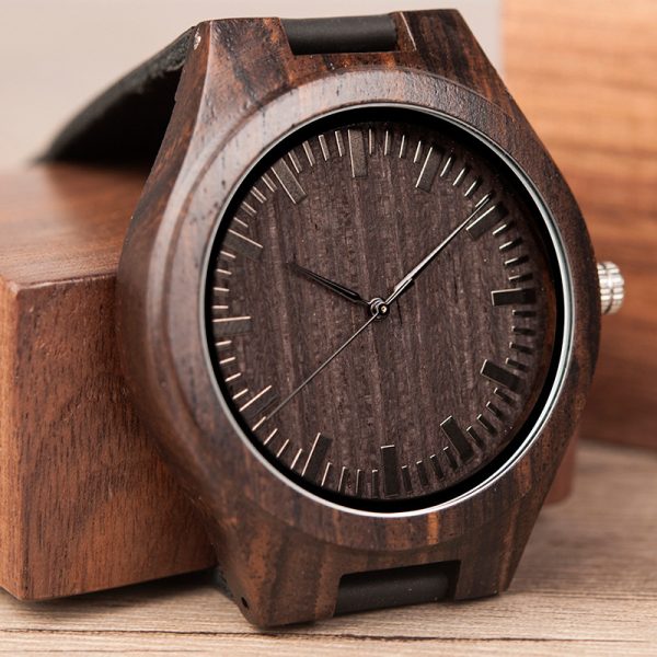 ⁦BOBO BIRD Engraving Men Watches Family Gifts For Son DAD MOM Mens Quartz Women Wristwatch   For Boyfriend Engrave   D26⁩ - الصورة ⁦2⁩