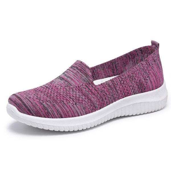 ⁦Women's Shoes Spring and Summer Breathable Casual Low-top Shoes Women⁩ - الصورة ⁦2⁩