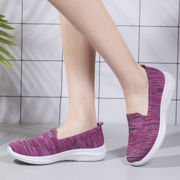 ⁦Women's Shoes Spring and Summer Breathable Casual Low-top Shoes Women⁩ - الصورة ⁦6⁩