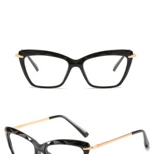 Water Ripple Triangle Frame Glasses