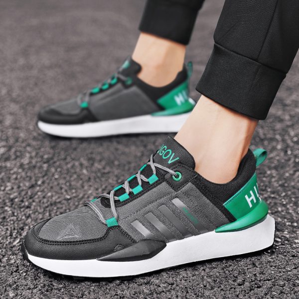 ⁦Summer New Style Net Shoes Breathable Sports Casual Shoes Men⁩ - الصورة ⁦3⁩