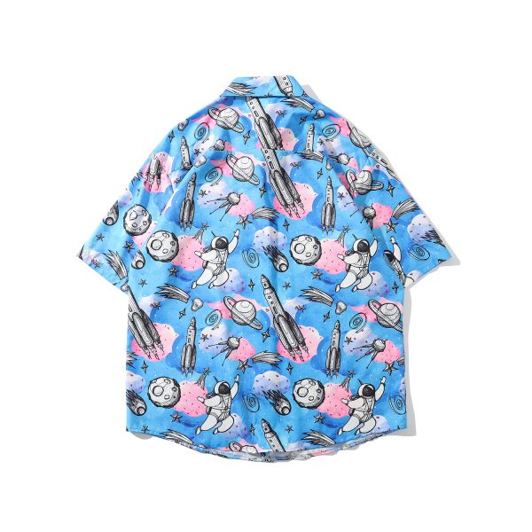 ⁦Tidy Floral Shirts For Both Men And Women⁩ - الصورة ⁦4⁩