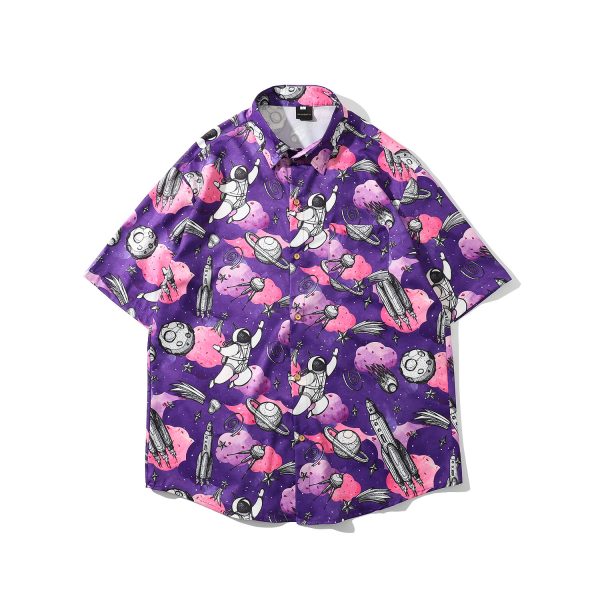 ⁦Tidy Floral Shirts For Both Men And Women⁩ - الصورة ⁦5⁩