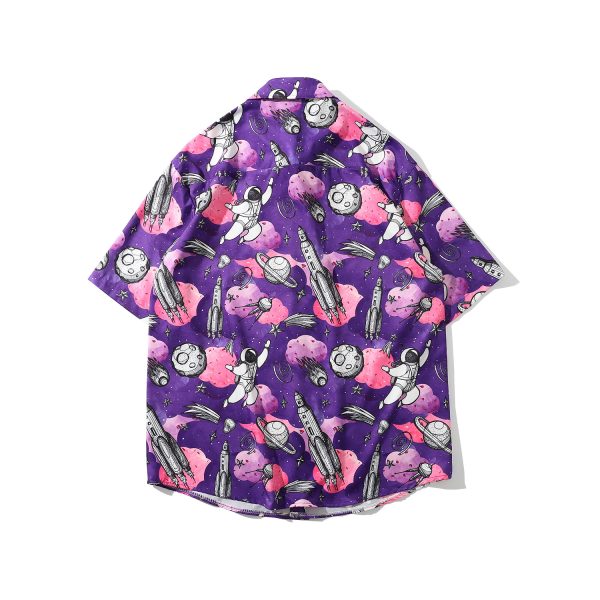 ⁦Tidy Floral Shirts For Both Men And Women⁩ - الصورة ⁦2⁩