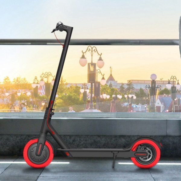 ⁦Xiaomi Electric Scooter Accessories Red Pneumatic Tire⁩ - الصورة ⁦5⁩