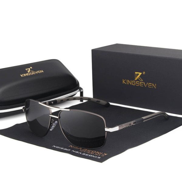 ⁦Men Sunglasses Polarized UV400 Sun Glasses⁩ - الصورة ⁦4⁩