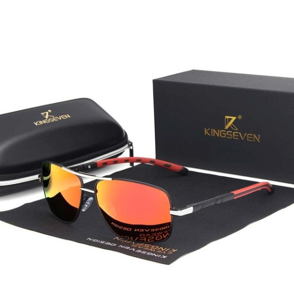 ⁦Men Sunglasses Polarized UV400 Sun Glasses⁩ - الصورة ⁦6⁩