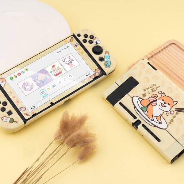 ⁦Sea Otter Switch Protective Shell PC Hard Cover Back Grip Housing NS Lite Controller Case Box For Nintendo Switch Accessories⁩ - الصورة ⁦3⁩