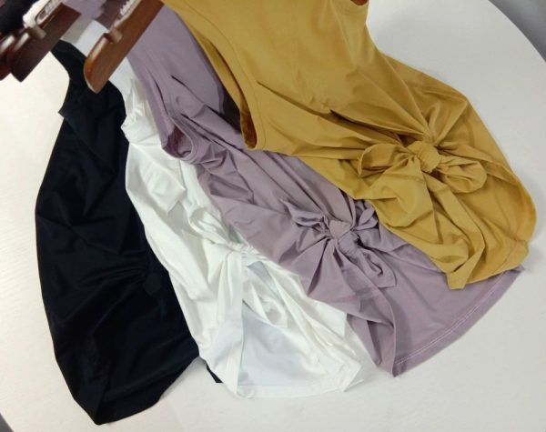 ⁦Yoga Top Sports Shirt Yoga Tank Top Women Loose Shirt Ladies Workout Tops Workout Shirt⁩ - الصورة ⁦6⁩