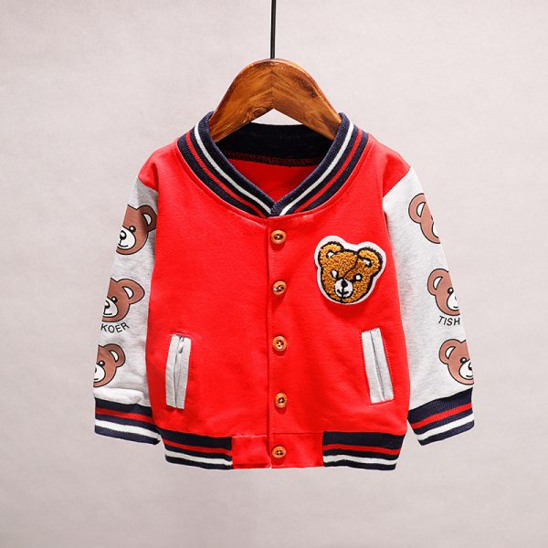 ⁦Infant Tops Boys Thin Jackets⁩ - الصورة ⁦2⁩