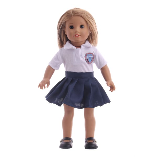⁦American Girl Doll America Girl Accessories School Uniform Set⁩ - الصورة ⁦3⁩