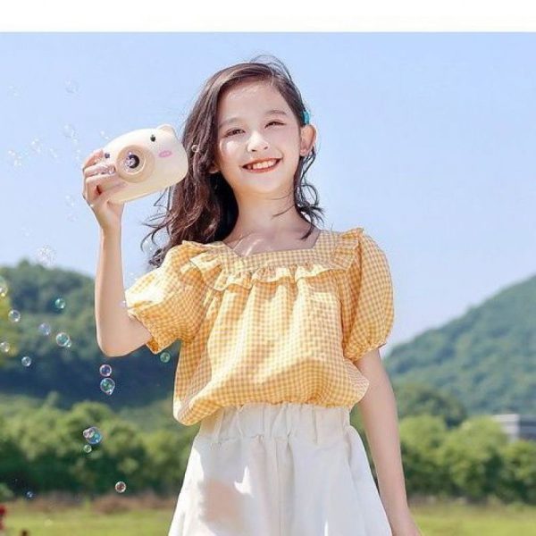 ⁦Children's Clothes, Loose Summer Clothes For Elementary School Students⁩ - الصورة ⁦5⁩