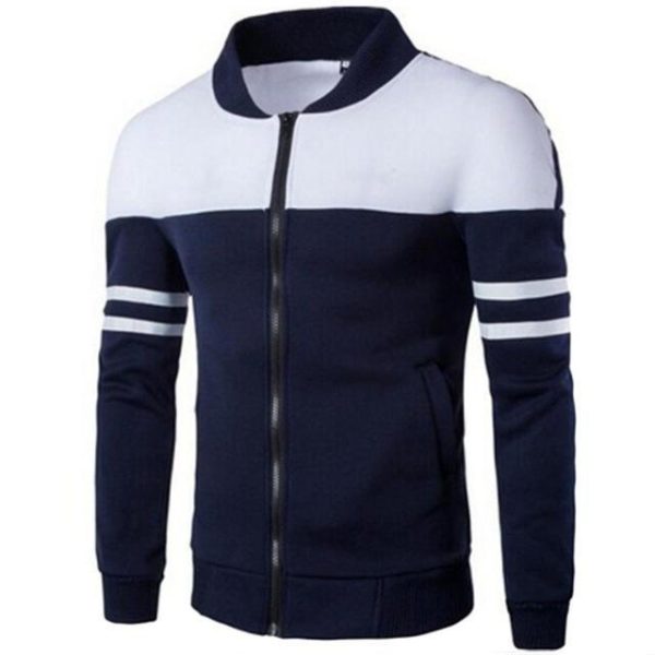 ⁦Casual Zipper Hooded Jackets⁩ - الصورة ⁦2⁩