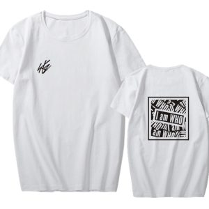 Straykids combination I am WHO should support clothes men and women with short-sleeved T-shirts