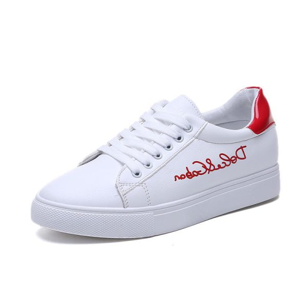 ⁦Spring Flat Net Red Board Shoes Summer Student Sports Casual Shoes⁩ - الصورة ⁦2⁩