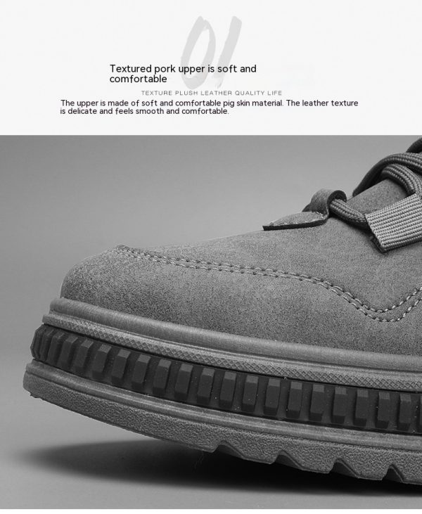 ⁦Outdoor High Top Work Shoes Men⁩ - الصورة ⁦6⁩
