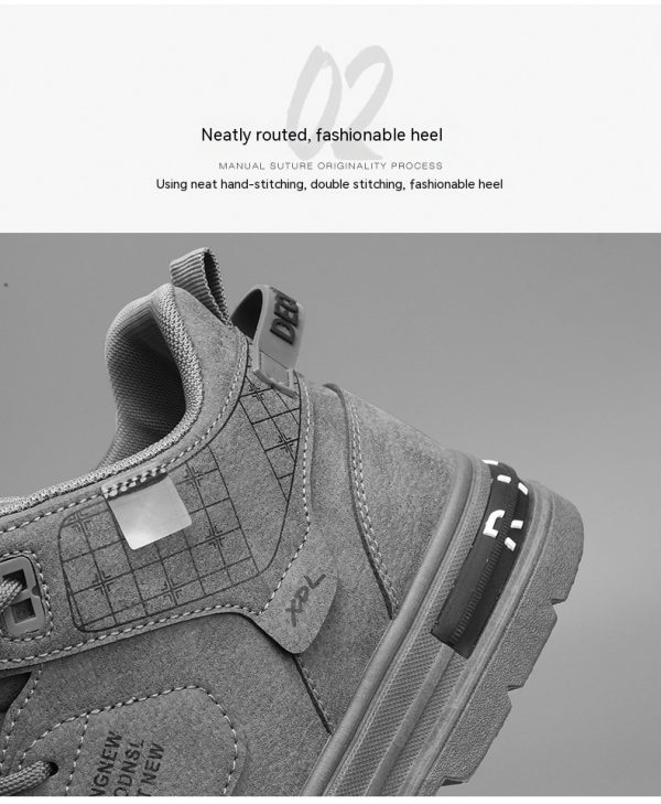 ⁦Outdoor High Top Work Shoes Men⁩ - الصورة ⁦7⁩