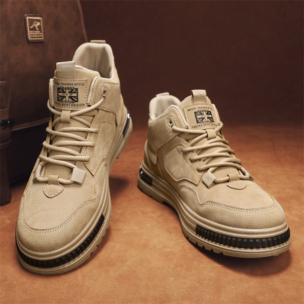 ⁦Outdoor High Top Work Shoes Men⁩ - الصورة ⁦10⁩