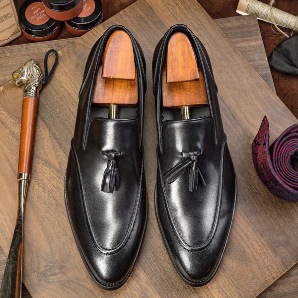 ⁦Business Casual Tassel Leather Shoes Men⁩ - الصورة ⁦7⁩
