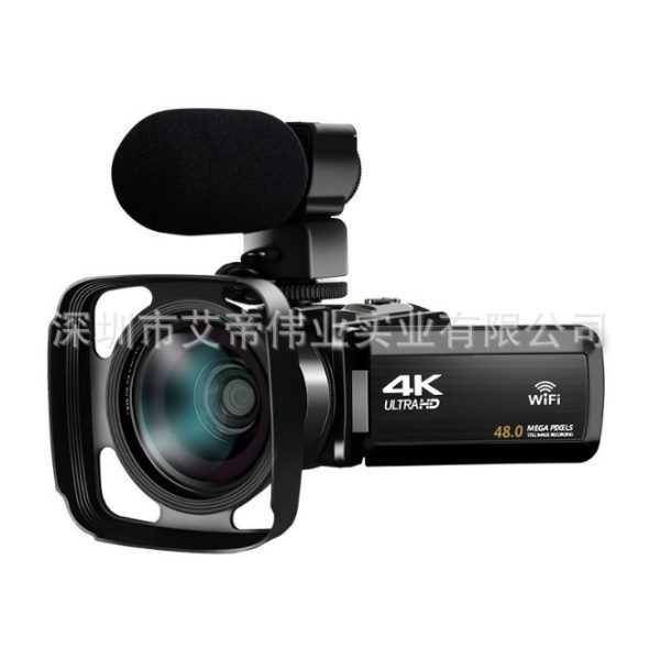 ⁦3.0 inch touch screen 4K video camera digital camera with wifi remote control⁩ - الصورة ⁦2⁩