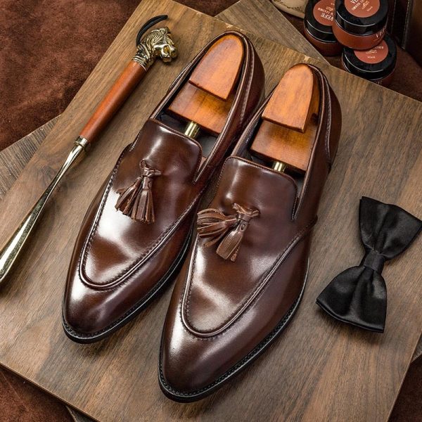 ⁦Business Casual Tassel Leather Shoes Men⁩ - الصورة ⁦6⁩