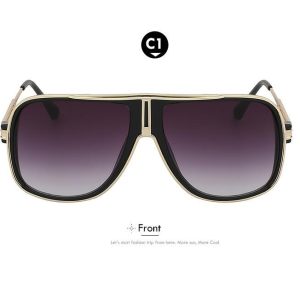 Sunglasses Men Summer Style Sunglasses Square Gold Women Brand Designer Sun Glasses Men Oculos De Sol Masculino