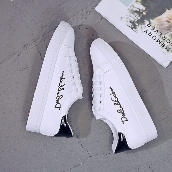 ⁦Spring Flat Net Red Board Shoes Summer Student Sports Casual Shoes⁩ - الصورة ⁦3⁩