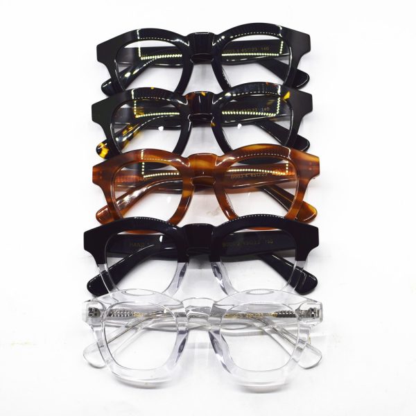 ⁦Women's Thick Retro Plate Glasses⁩ - الصورة ⁦3⁩